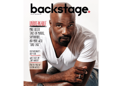 Mike Colter - Backstage Magazine Cover
