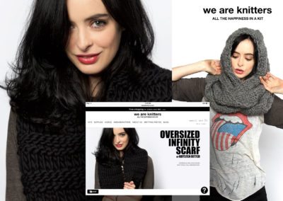 Krysten Ritter - We Are Knitters Collaboration